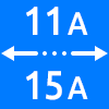 محدوده کاری از ۱۱ تا ۱۵ آمپر - Working Current Range 11 to 15 amps
