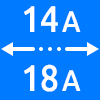محدوده کاری از ۱۴ تا ۱۸ آمپر - Working Current Range 14 to 18 amps
