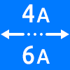 محدوده کاری از ۴ تا ۶ آمپر - Working Current Range 4 to 6 amps