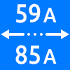 محدوده کاری از ۵۹ تا ۸۵ آمپر - Working Current Range 59 to 85 amps