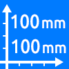 ویژگی اصلی ابعاد ۱۰۰ میلیمتر در ۱۰۰ میلیمتر | Main Attribute Dimension 100 mm x 100 mm
