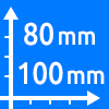 ویژگی اصلی ابعاد ۱۰۰ میلیمتر در ۸۰ میلیمتر | Main Attribute Dimension 80 mm x 100 mm