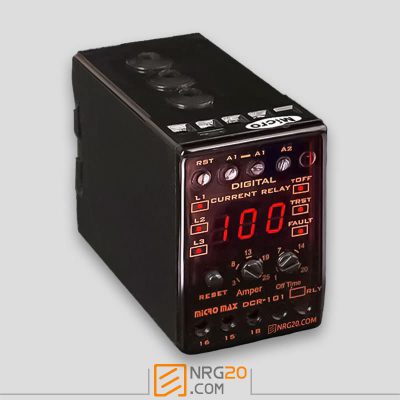 خرید کنترل بار دیجیتال میکرومکس با تنظیم دستی مدل Micro Max DCR-101