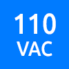 ولتاژ نامی و کاری 110 ولت متناوب - Nominal or Working Voltage 110 VAC