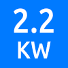 حداکثر توان کاری 2.2 کیلو وات - Maximum Working Power 2.2 KW