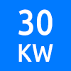 حداکثر توان کاری 30 کیلو وات - Maximum Working Power 30 KW