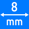 ویژگی اصلی ۸ میلیمتری | Main Attribute 8 mm