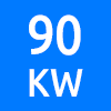 حداکثر توان کاری 90 کیلو وات - Maximum Working Power 90 KW