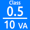 کلاس کاری 0.5 با قدرت 10 ولت آمپر | Working Class 0.5 - 10 VA