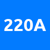 جریان نامی و کاری 220 آمپر - Nominal or Working Current 220 Amps